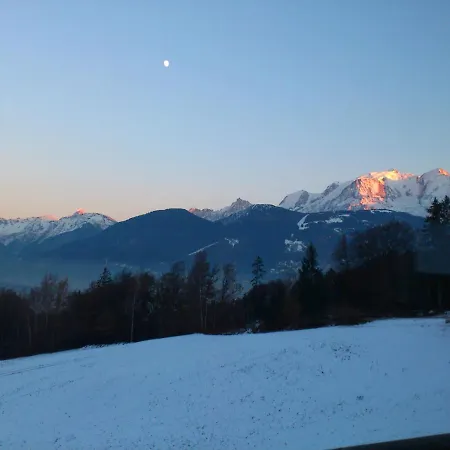 Petit Chalet Avec Piscine Vue Mt Blanc Chalet *